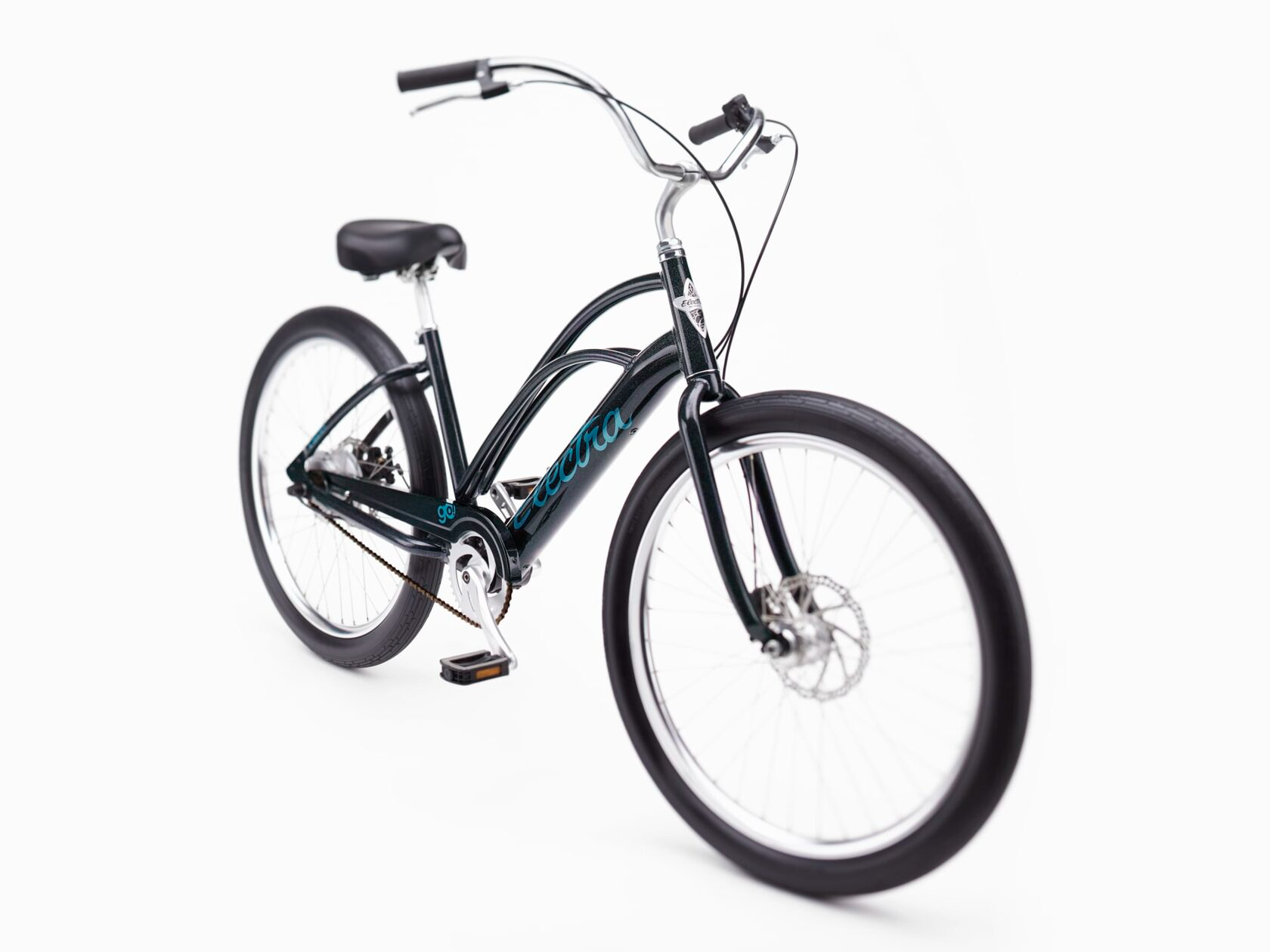 Electra Cruiser GO! Step Thru Galactic Black M size