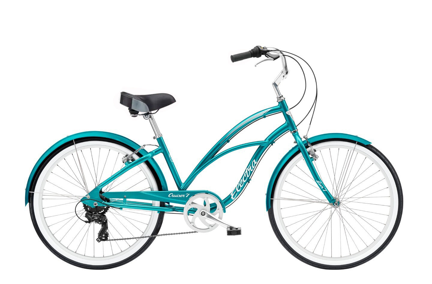 Велосипед Electra Cruiser Lux 7D Step Thru Green Metallic
