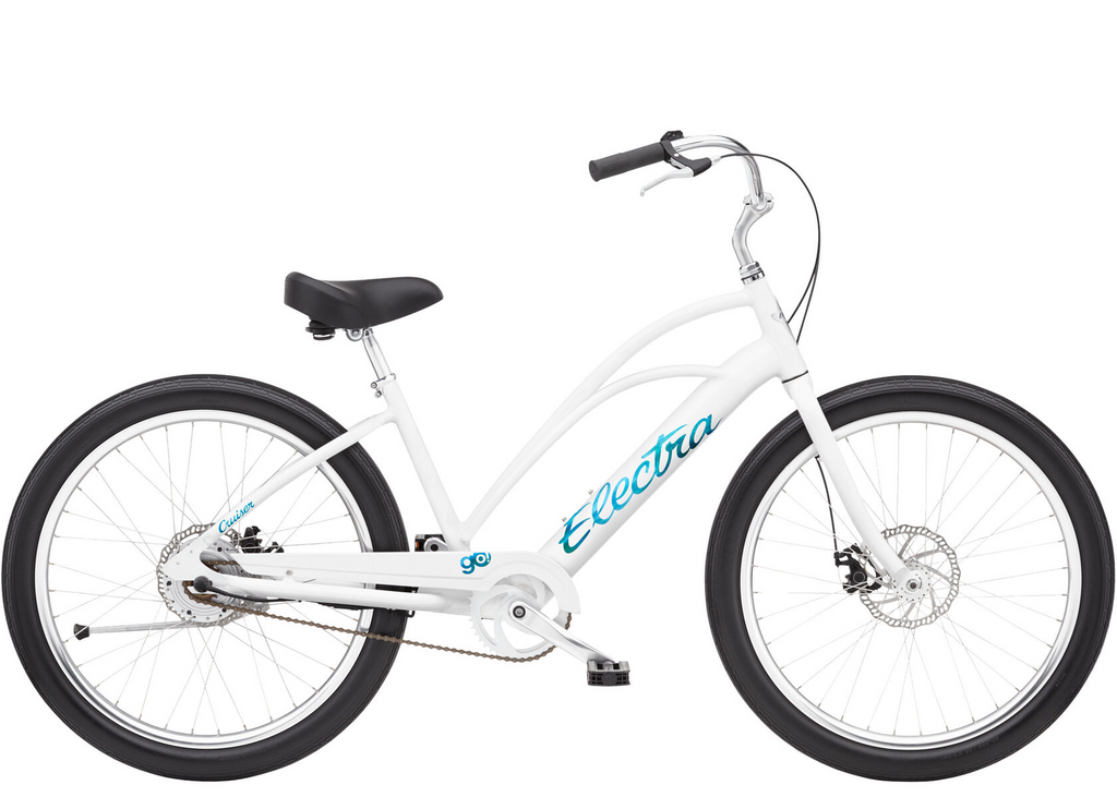 Electra Cruiser Go! Step Thru White